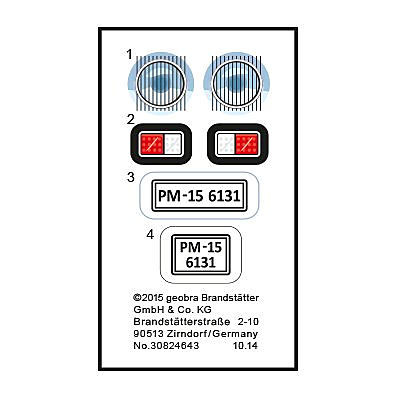30824643_sparepart/Etikett 6131 "Ladetraktor"